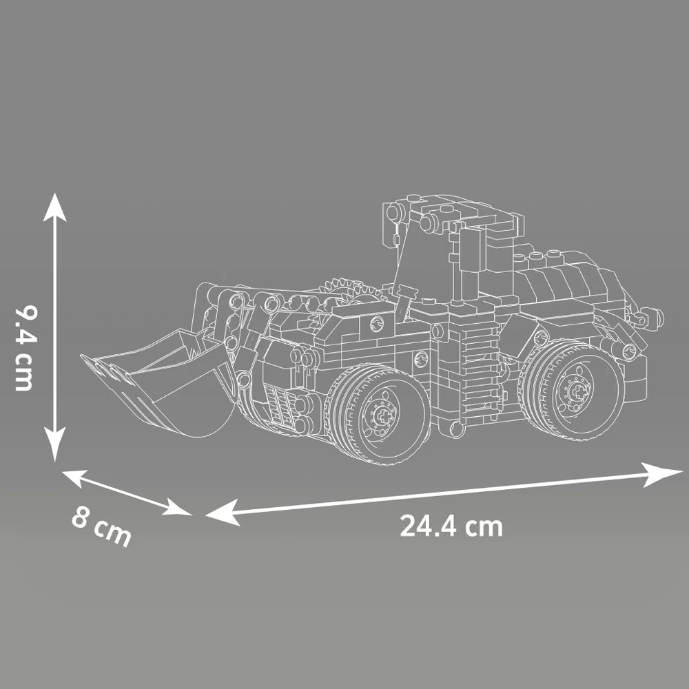 MouldKing 24083 Wheel Loader Technic