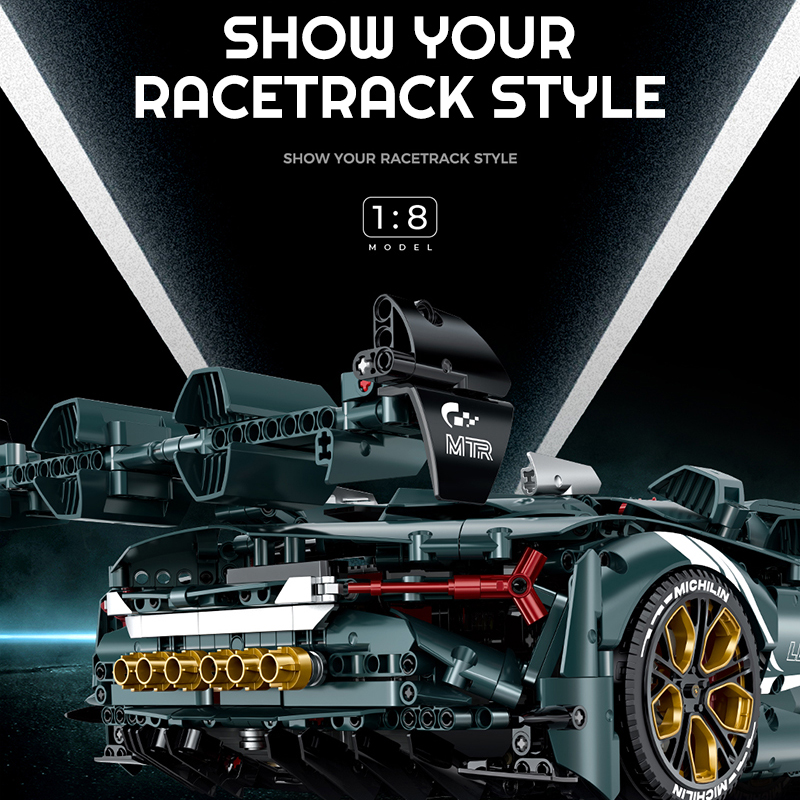 LEGO MOC GULY 10611 Lamborghini Terzo Millennium Concept Car Technic