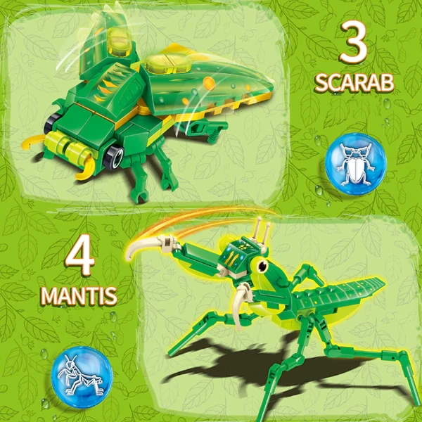 ZHEGAO 933002 Wonderful Inscte：Small World Of Insects Creator Expert