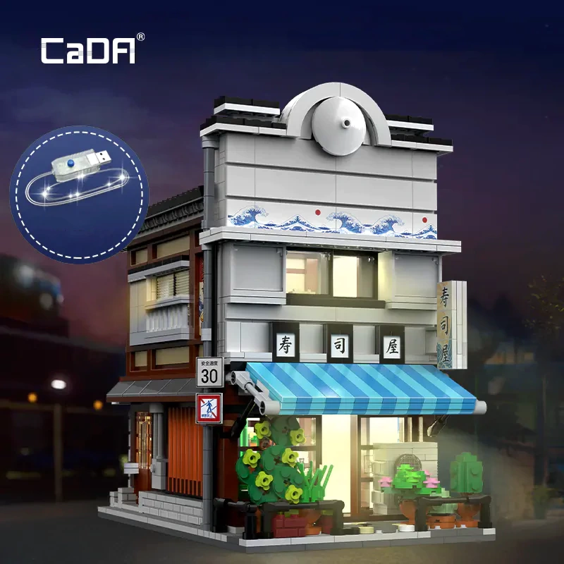 CaDA C66018 Japanese Style Sushi Restaurant Modular Buildings Europe Warehouse Express
