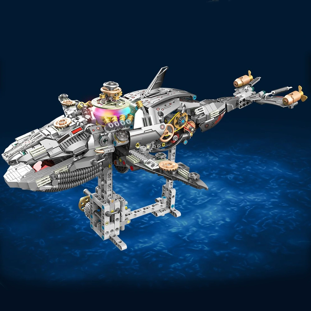 PINLEEN PL6060 Mechanical Block Blue WhaLe Creator Expert