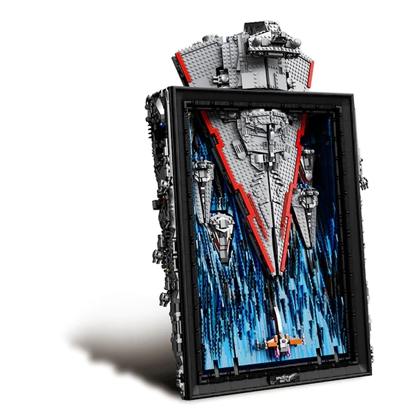 [Pre-Sale] ReoBrix 99007 Star Revenge Spacecraft Battle 3D Mural Movie