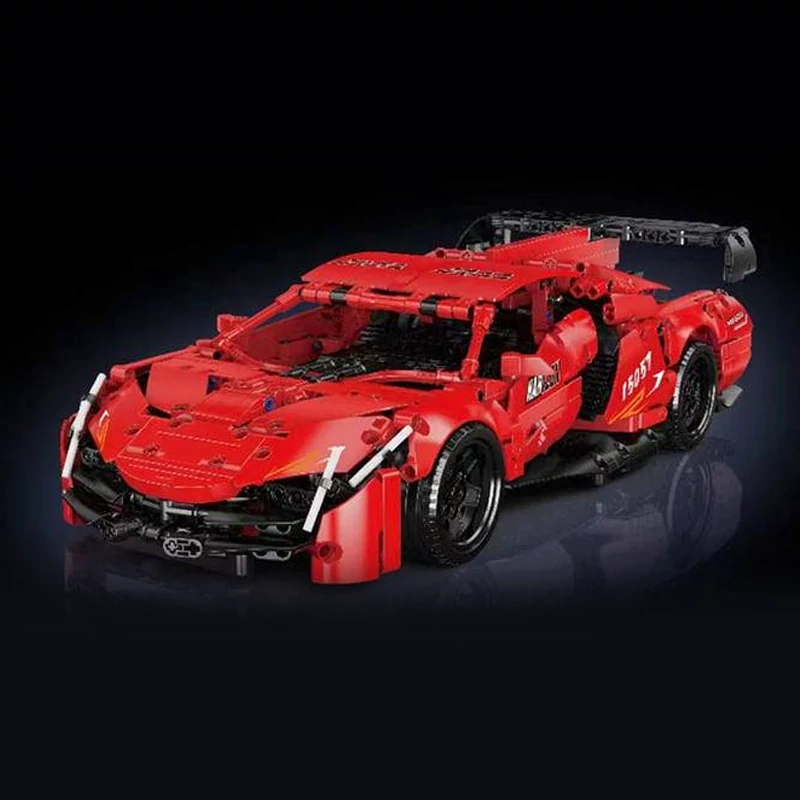 MouldKing 15057 Poison Sports Car - Transforming Robot Technic