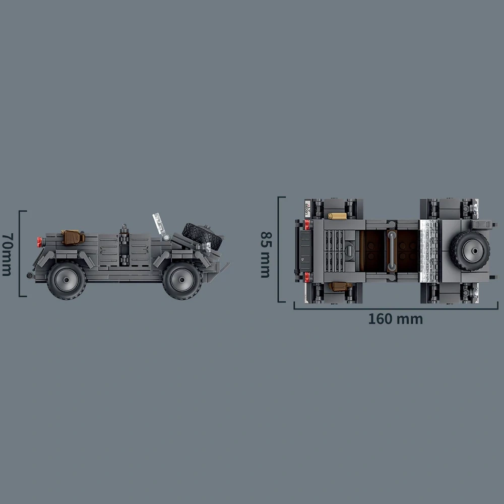 Leyi 66091 VW 82 Military