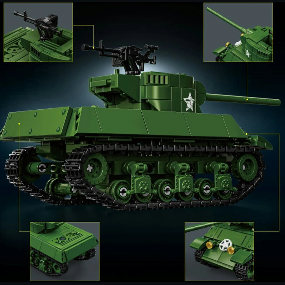 Leyi 66082 M36 TANK OESTROYER Military