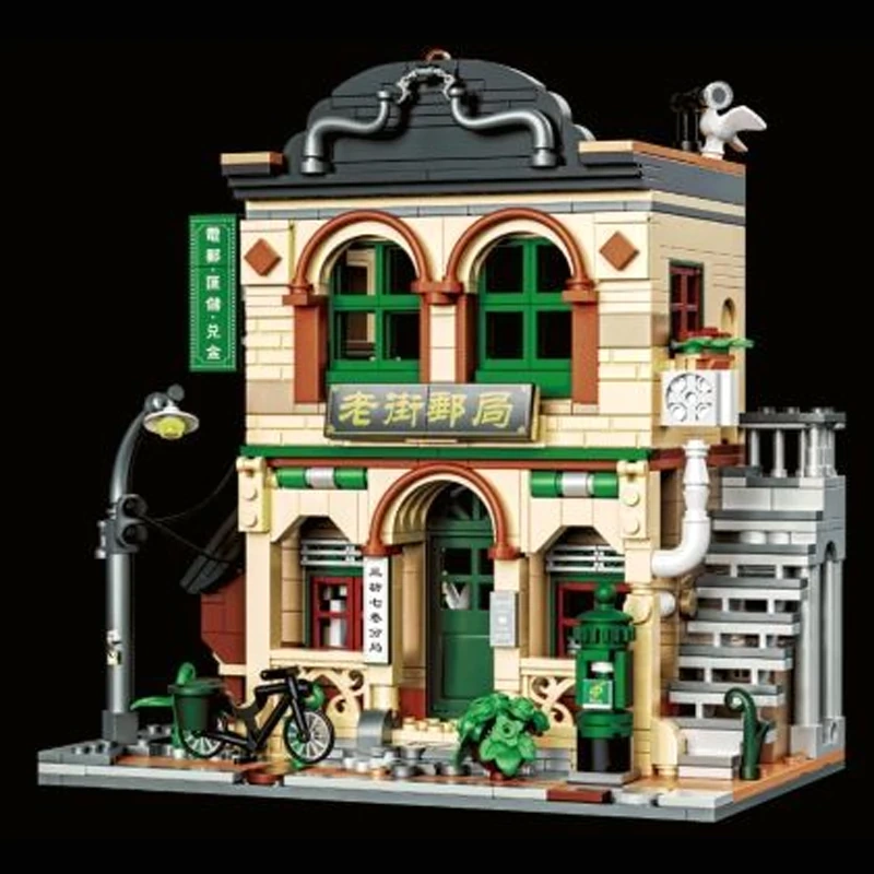 [Mini Micro Bricks] ZHEGAO Retro Street View Series Modular Buildings