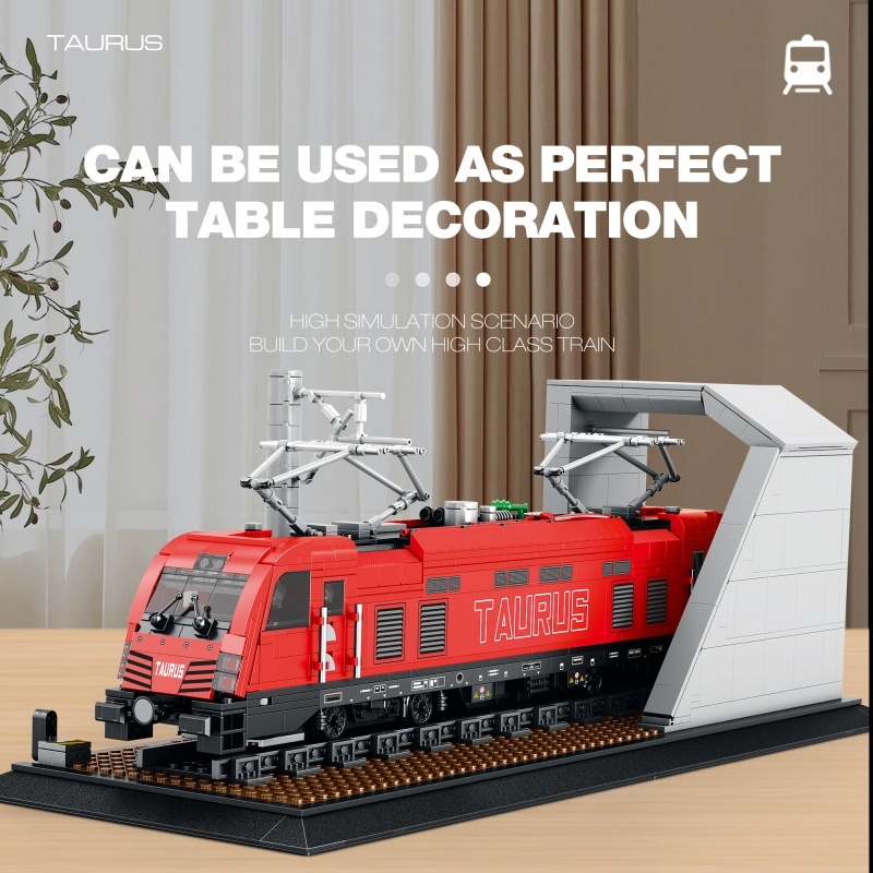 [Pre-Sale] Reobrix 66020 European electric passenger trains Technic