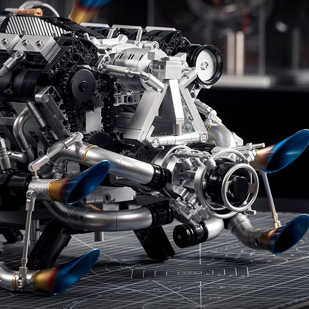 Eikee Y15002 PISTON V8 Engine Technic