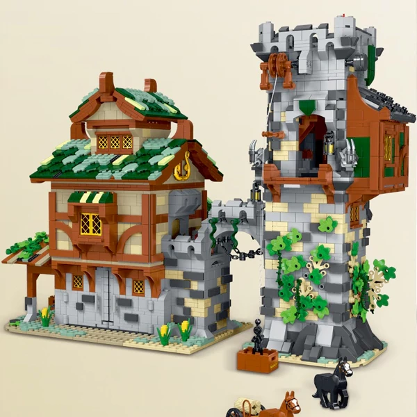XMORK 033001 MEDIEVAL GUARD TOWER Modular Buildings