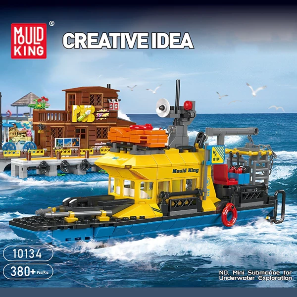 [Deal] MouldKing Bustling Freeport Series Technic