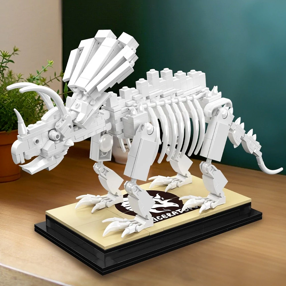 MouldKing 29006 Dino Fossils Triceratops Jurassic World Movie