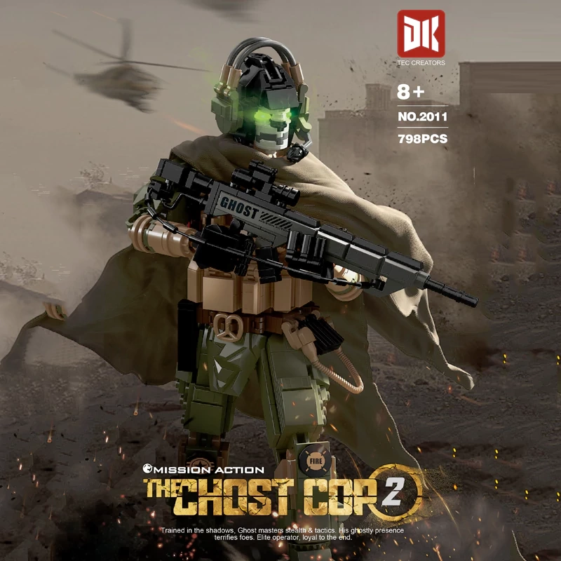 DK 2011 Call of Duty Ghost Police II Skull Mask Movie