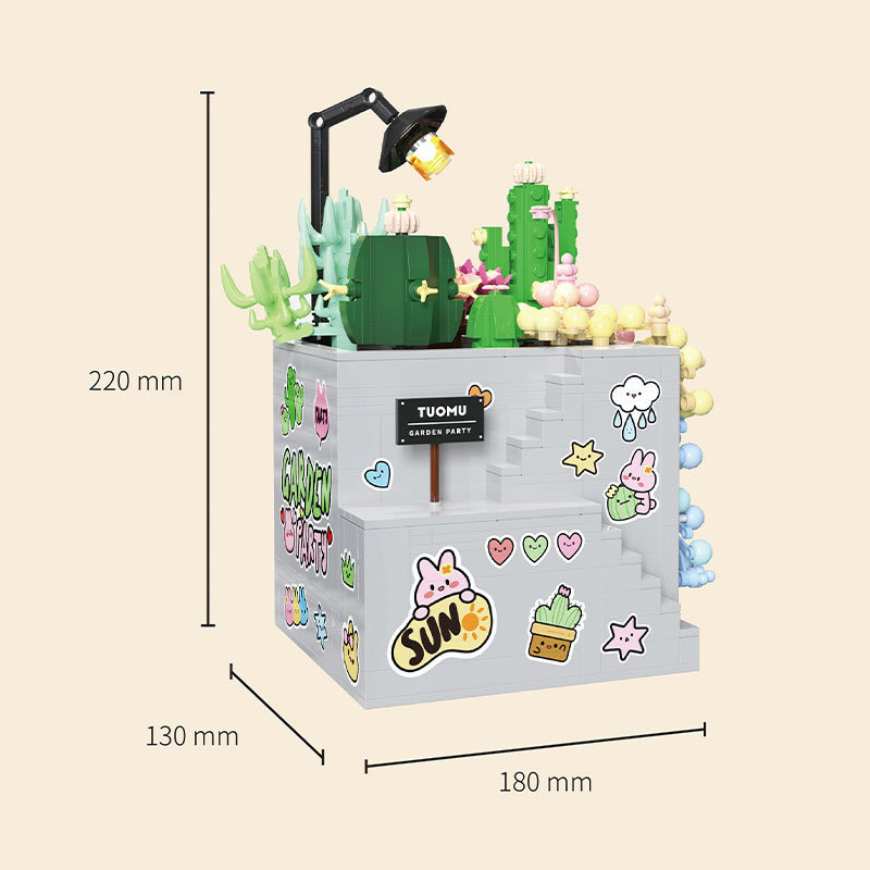 TUOMU T6002 Garden Party: Succulent Storage Box Creator Expert
