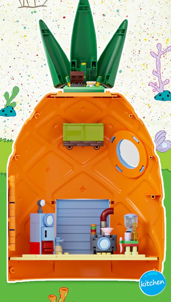 Area-X AB0064 SpongeBob SquarePants Pineapple House Movie