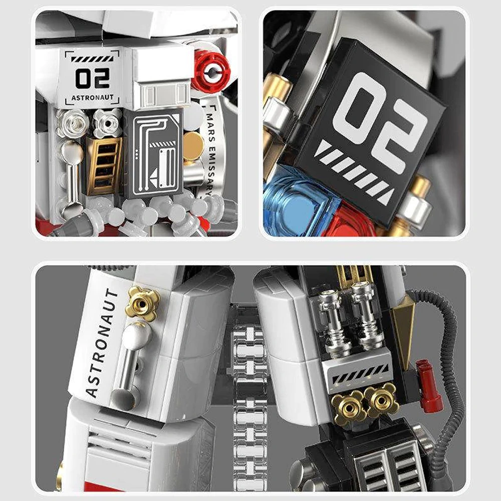 TUOMU T6001 Astronaut Half Mech Creator Expert
