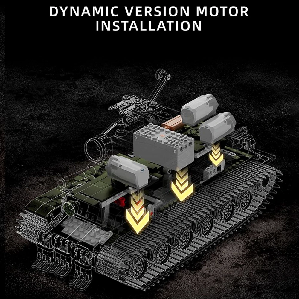 12GO 98003 KV-2 Heavy Tank Military