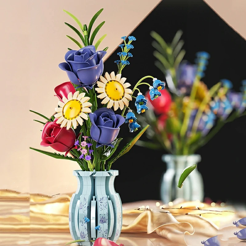 MJI 13067 BUNCH OF FLOWERS Blue-And-White Porcelain Creator Expert