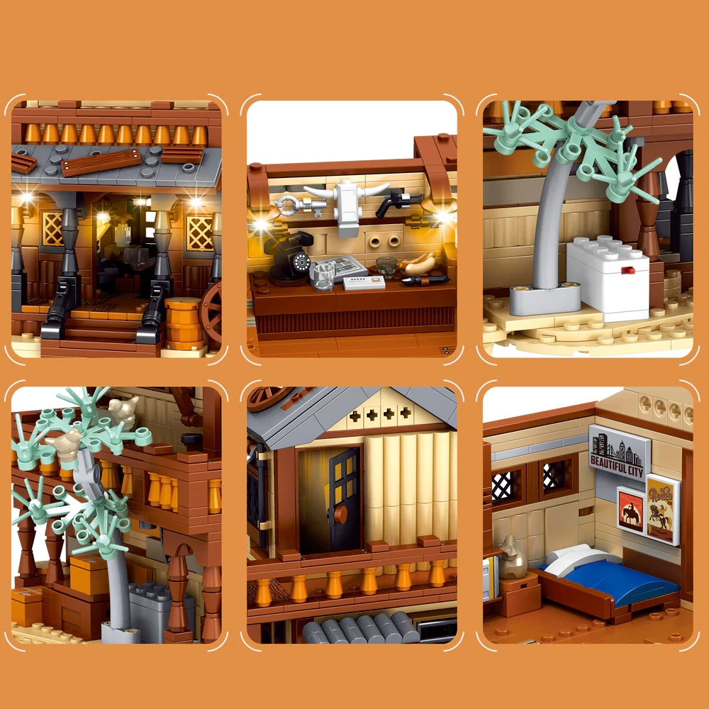 CBOX JD109 Cowboy City Hotel Modular Buildings
