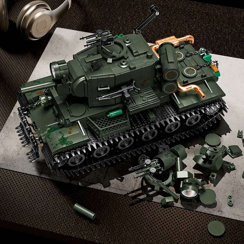 12GO 98003 KV-2 Heavy Tank Military