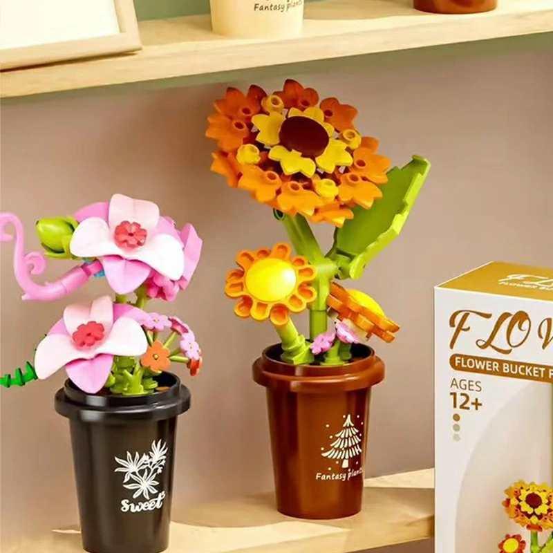MJI 13033 FLOWER BUCKET FLOWER SERIES Creator Expert