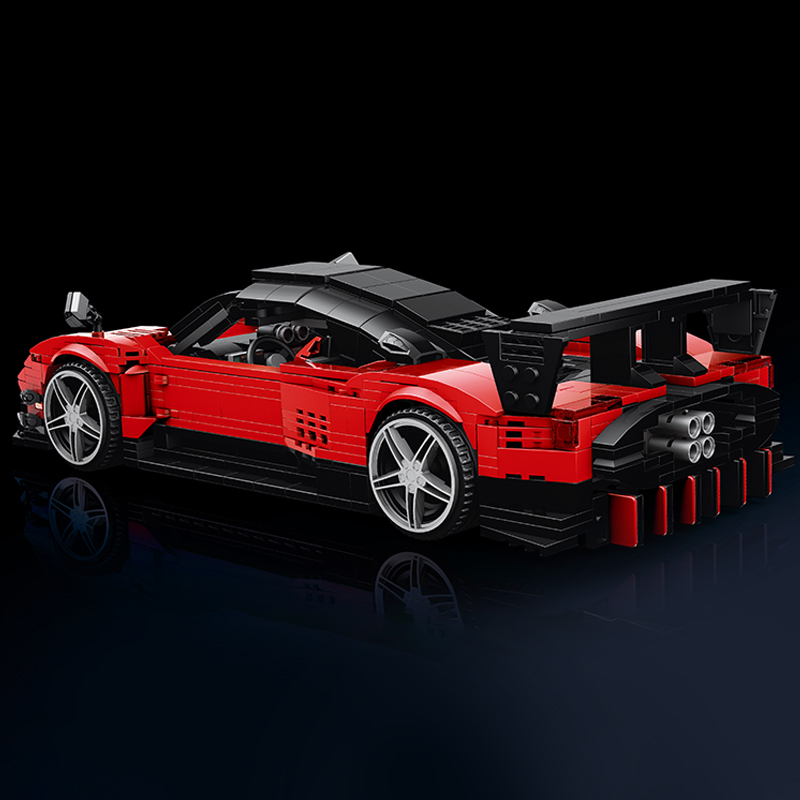 Mould King 10041 Technic No.Zonda R Sports Car Building Blocks 1278±pcs Bricks from China.