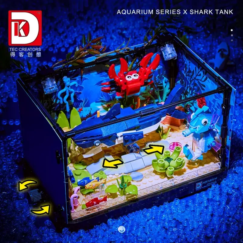 DK 7020 AQUARIUM SERIES SHARK TANK Creator Expert