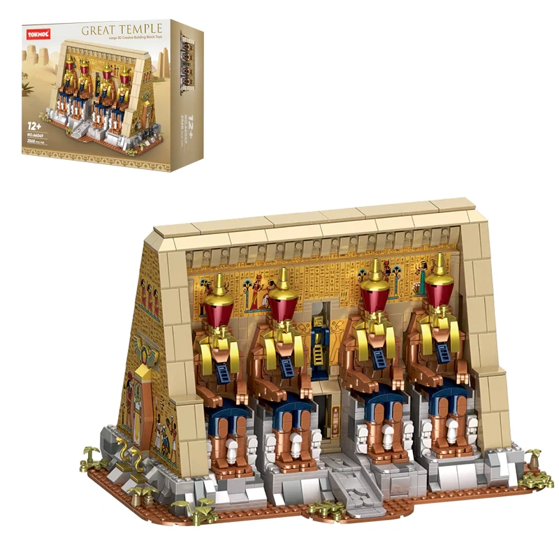 WGC 66049 GREAT TEMPLE Egyptian Architecture Modular Buildings