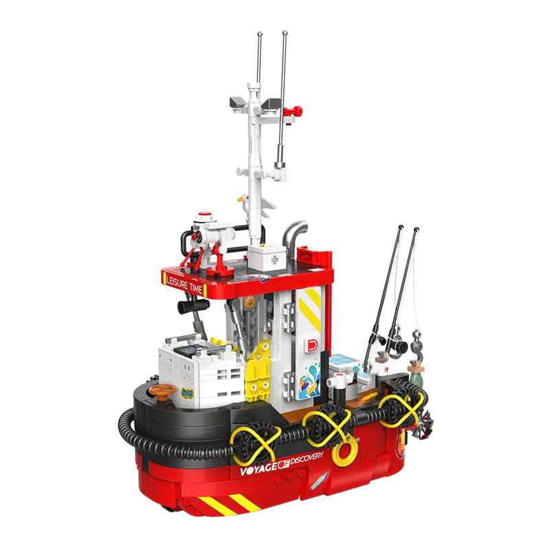 Decool 3909 App Control Vessel Building Blocks 648±pcs Bricks from China.