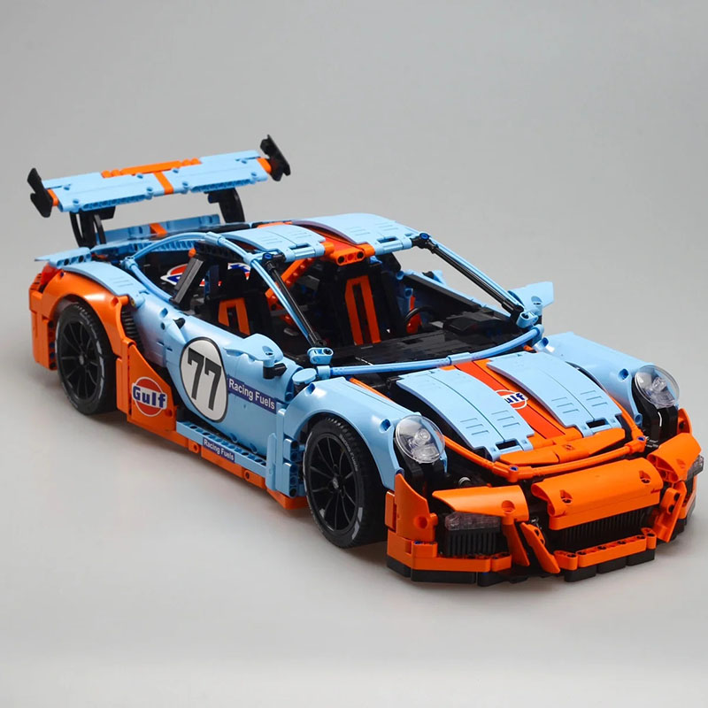 LEGO MOC DECOOL QW077 Porsche 911 GT3 RS Technic