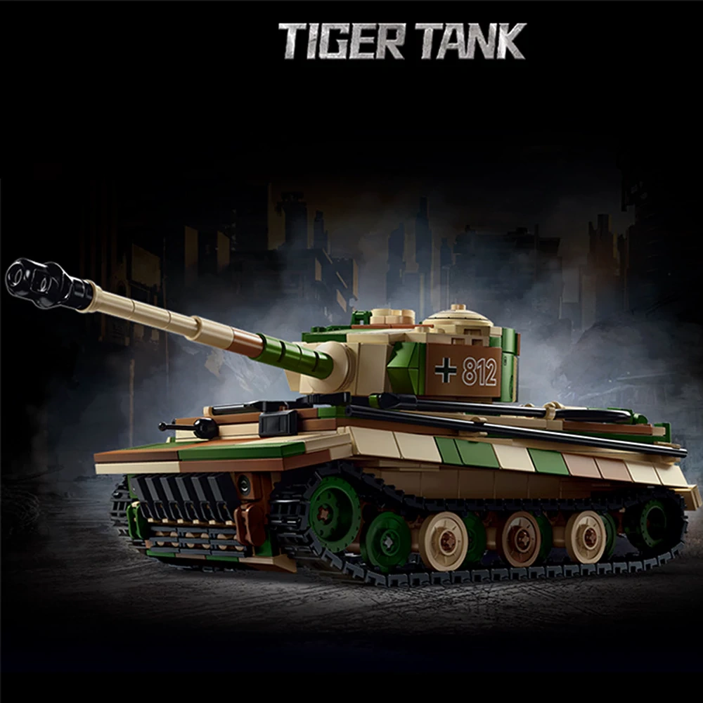 Leyi 66083 TIGER TANK Military