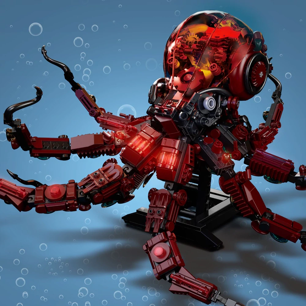 [Pre-sale] DK 7062 Mechanical Octopus Creator Expert