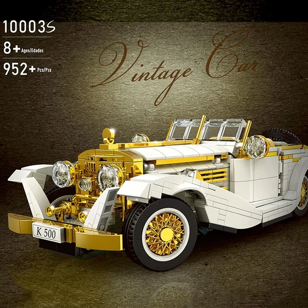 MouldKing 10003S K500 Vintage Car Technic