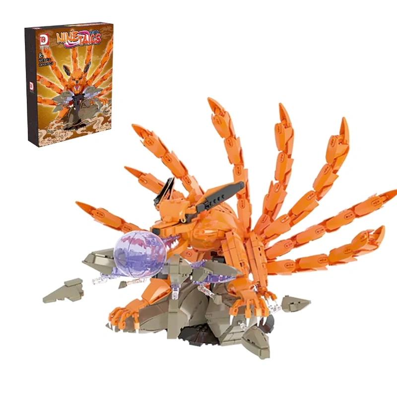 LEGO MOC DK 5012 NARUTO Kyuubi Movie