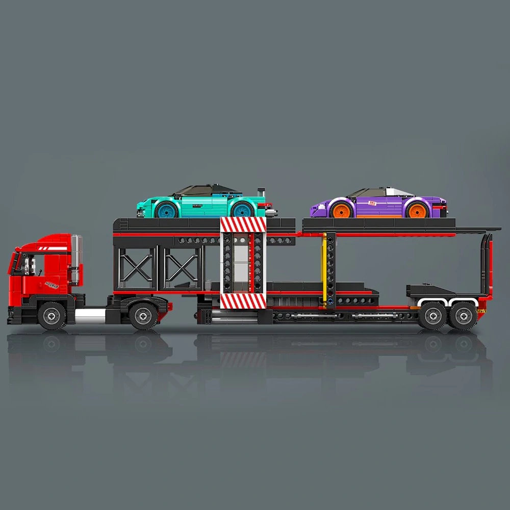 MouldKing 24078 Sports Car Transporter Technic