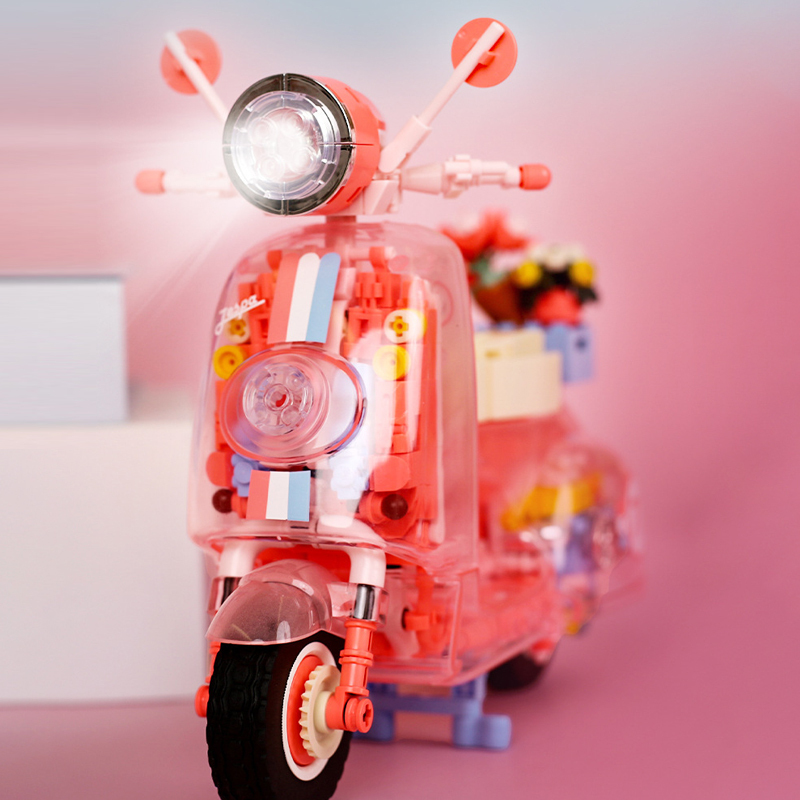 JAKI JK8325-1-3 Tide Think Creation: Transparent Scooter Technic
