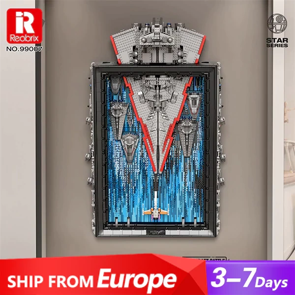 ReoBrix 99007 Star Revenge Spacecraft Battle 3D Mural Movie Europe