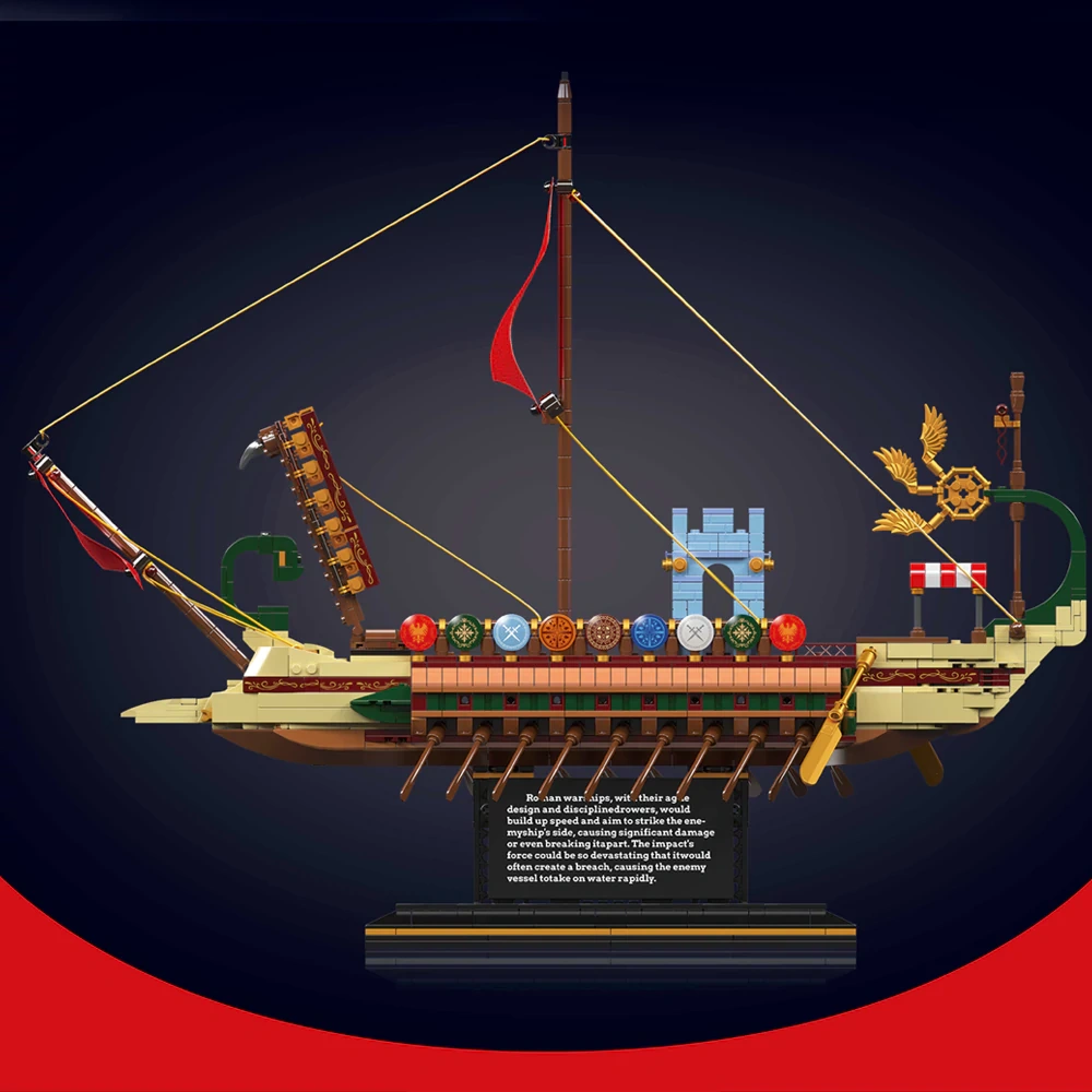 MouldKing 10156 Roman Warship Technic
