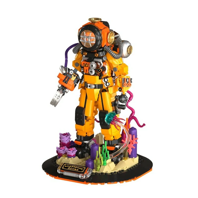 Iambrick 30701 Steampunk Diver Creator Expert