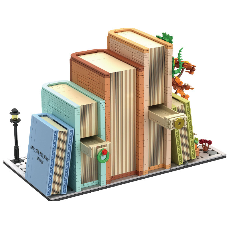 [Mini Micro Bricks] WGC 66009 Magic Bookends Other