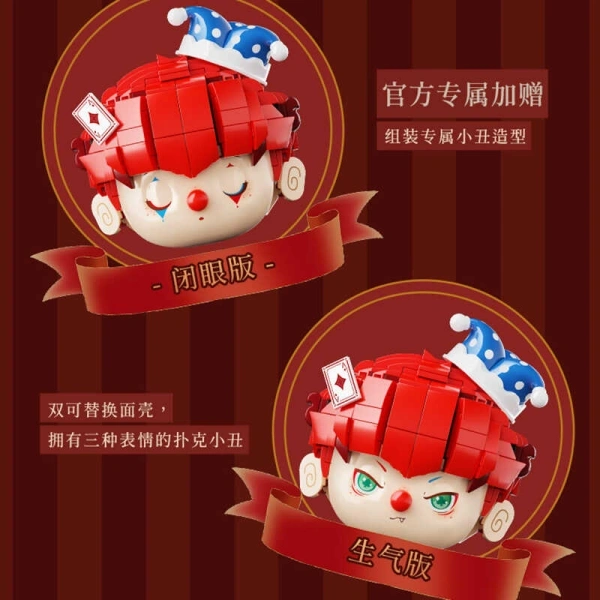 LEGO MOC Wekki 506187 Joker Poker Creator Expert