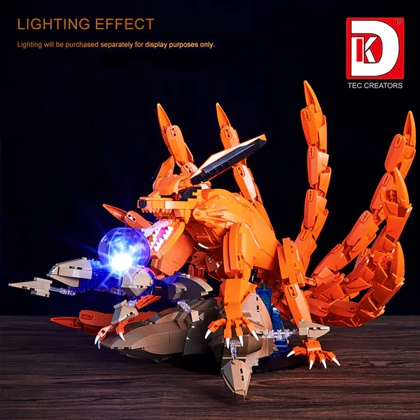 LEGO MOC DK 5012 NARUTO Kyuubi Movie