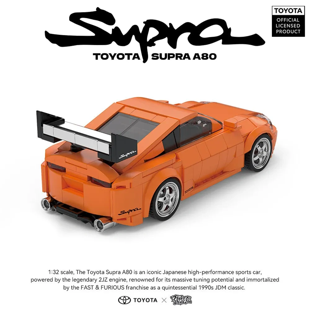 [PRE-SALE] PowerBlock TOYOTA Licensed 1:32 Supra A80 Car Technic