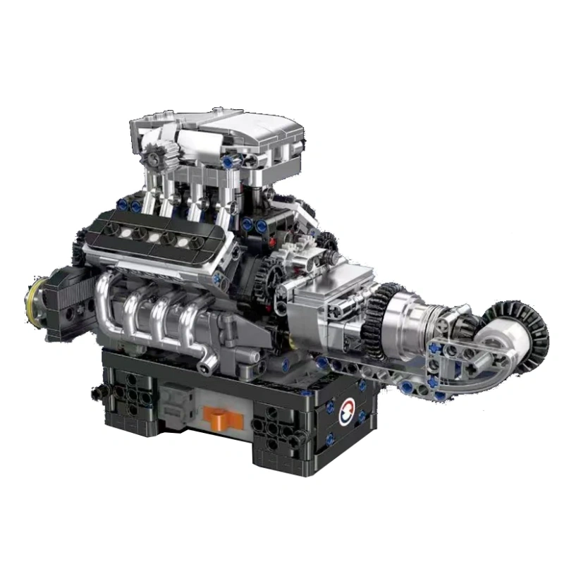 MouldKing 10206 MCL SUPERCAR V8 ENGINE Technic