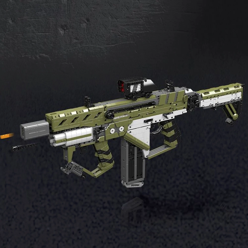 MouldKing 14032 DY-01 Assault Rifle Military