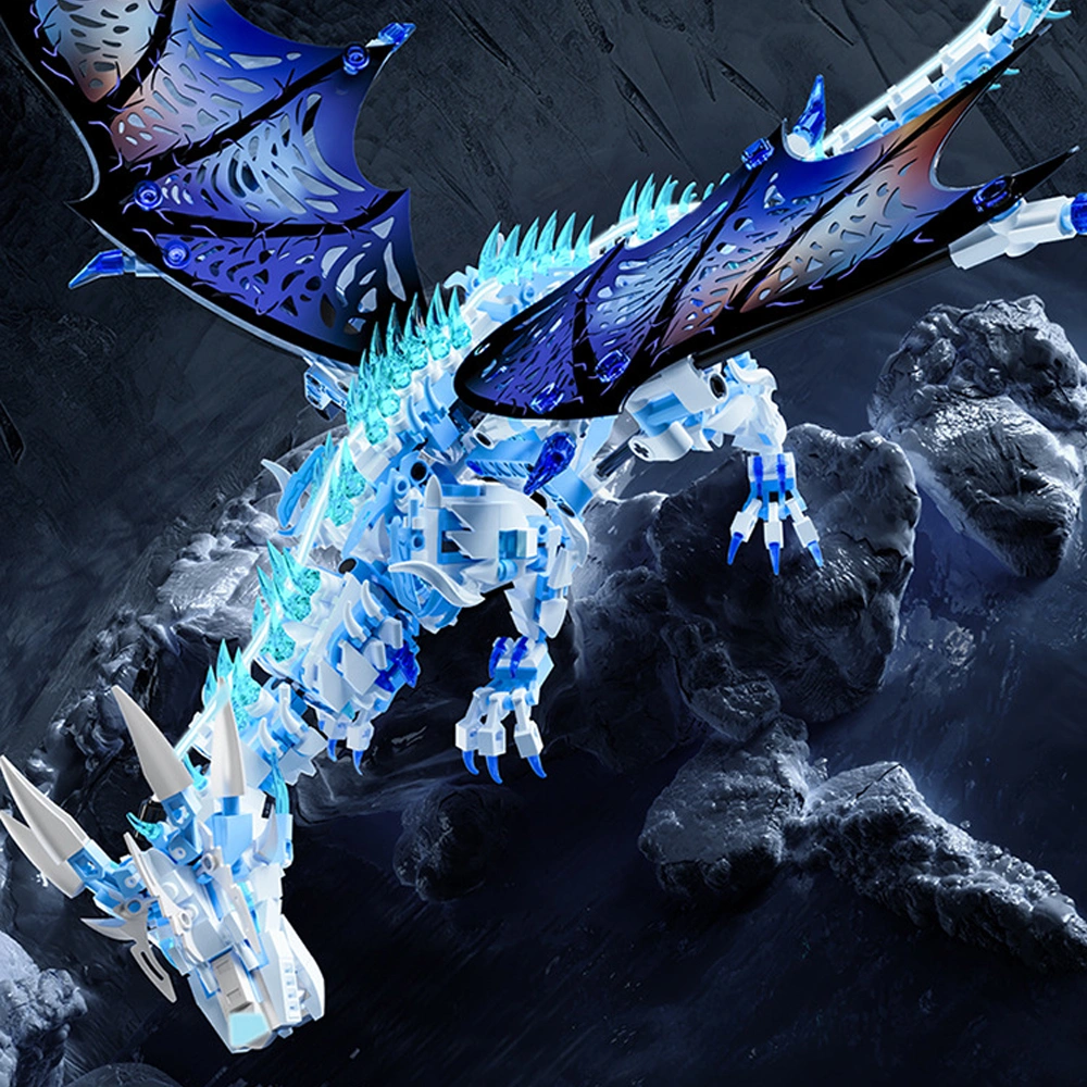 MJI 13093 The Dark lce Dragon Monster Dinosaur