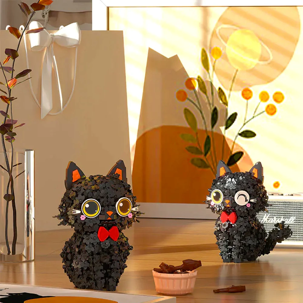 ZHEGAO 662036 Blossom Puss Creator Expert