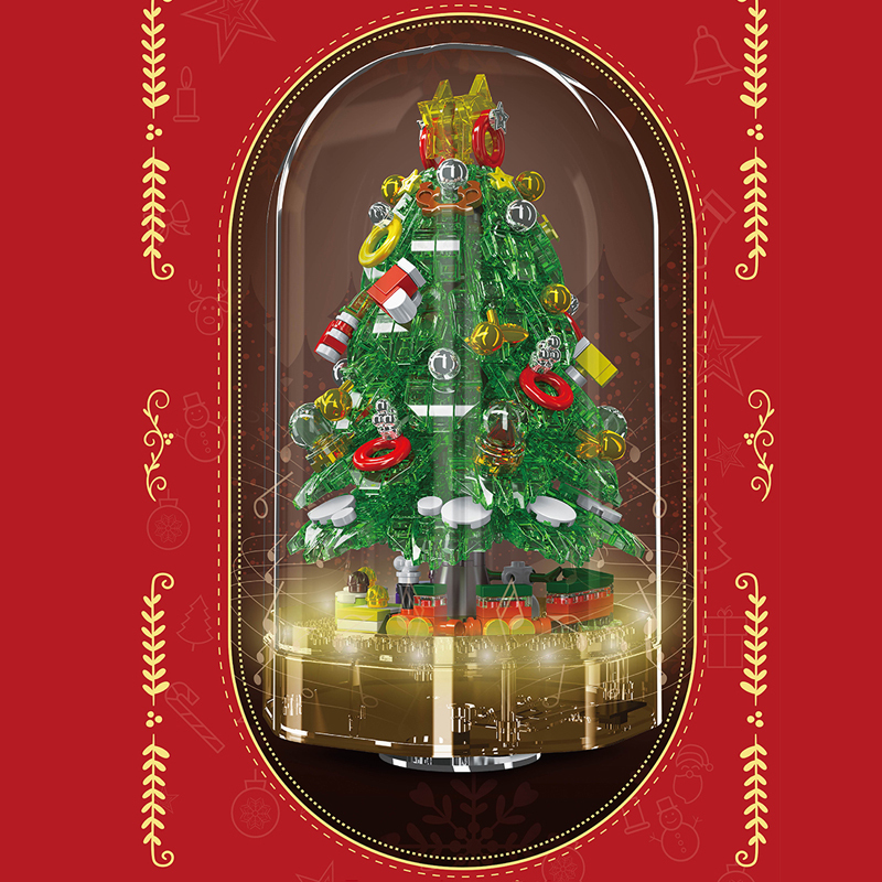 Mould King 10089/10090 Magical Christmas Music Box Seasonal Creator