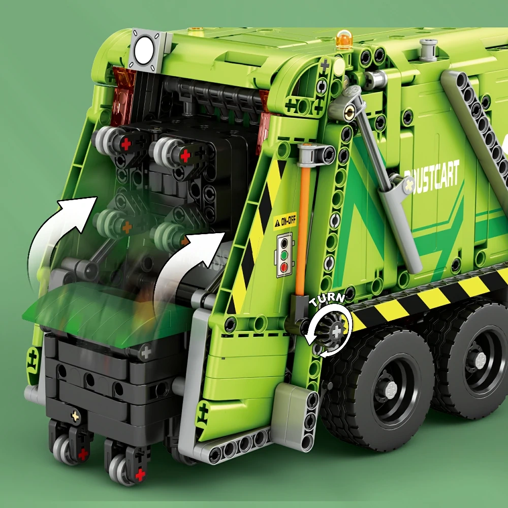 Reobrix 22022 Compressed Garbage Truck Technic