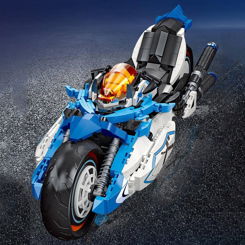 JIESTAR 58013 CYBERANGEL Movie & Game Building Blocks 1230±pcs Bricks Toys Model From China