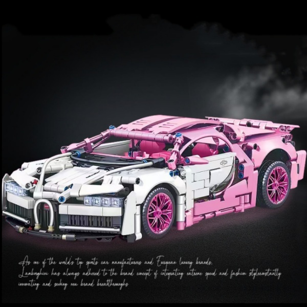 Custom 87005 Pink Bugatti Technic